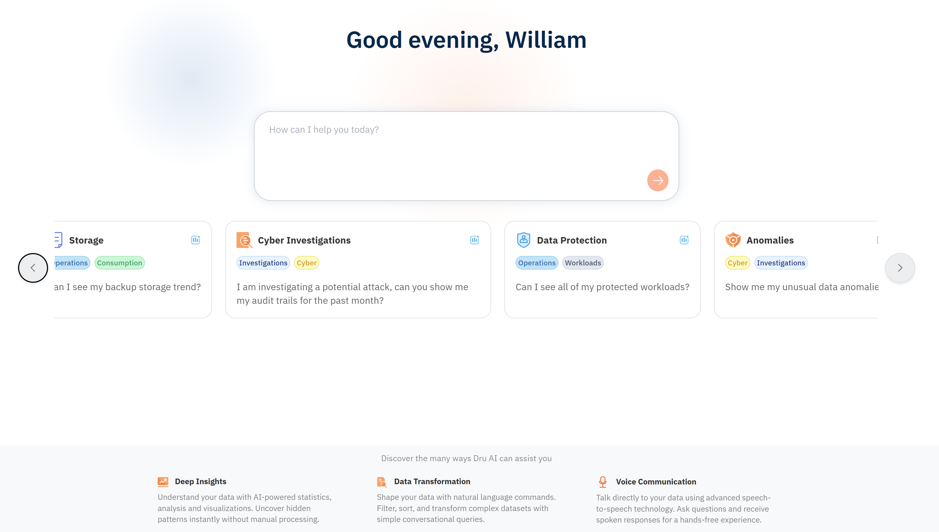 druai console screenshot