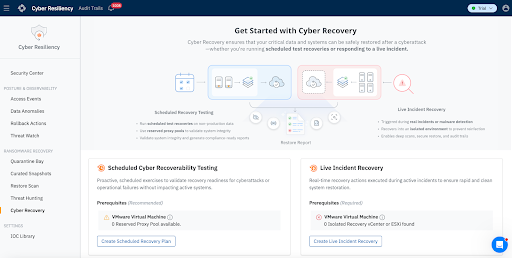 get started with cyber recovery