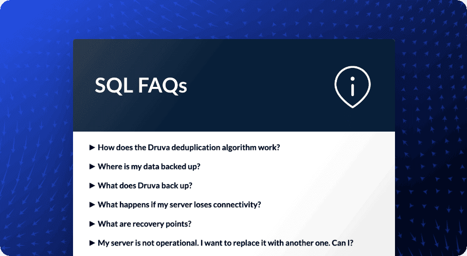 Your questions about SQL backup answered