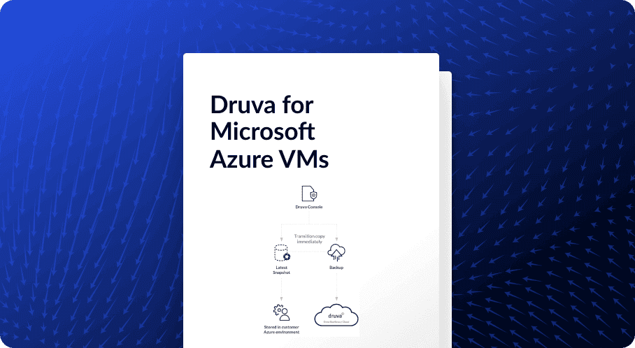SaaS backup and recovery for enterprise public cloud data | Druva