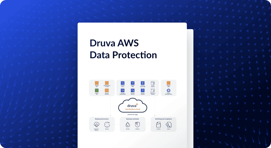Get the technical details on Druva for AWS