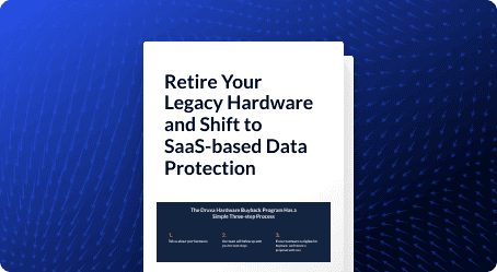 druva hardware buy back