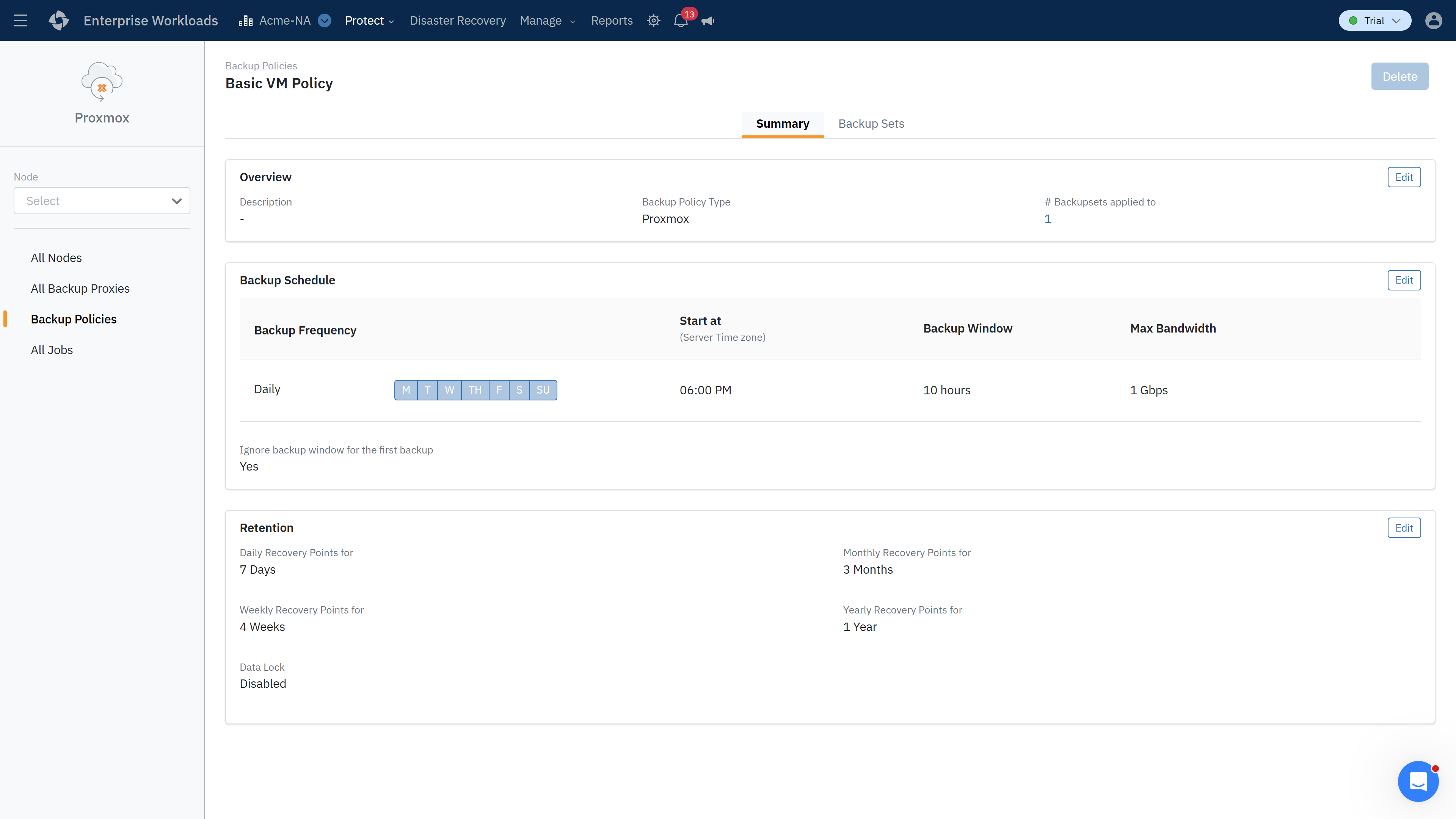 centralized policy management