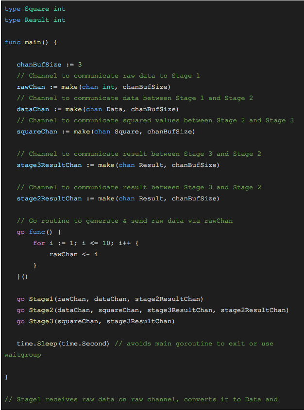 Code snippet