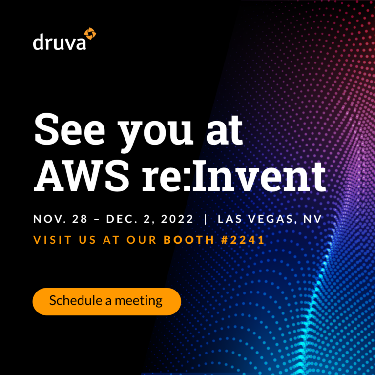 AWS re:Invent Schedule a meeting