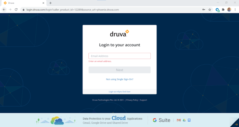 Druva direct-to-cloud solution