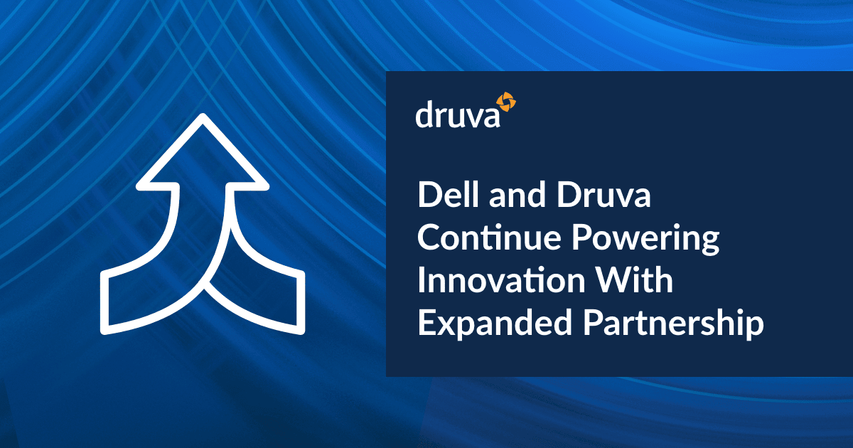 Dell and Druva Powering Innovation Together with Dell APEX Backup