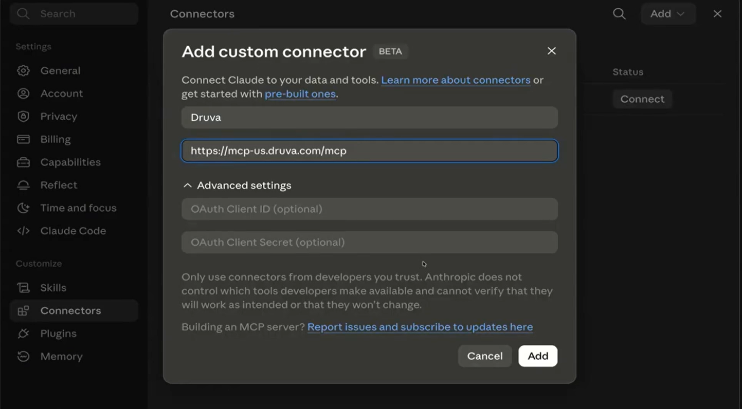 Solution Showcase: Druva MCP