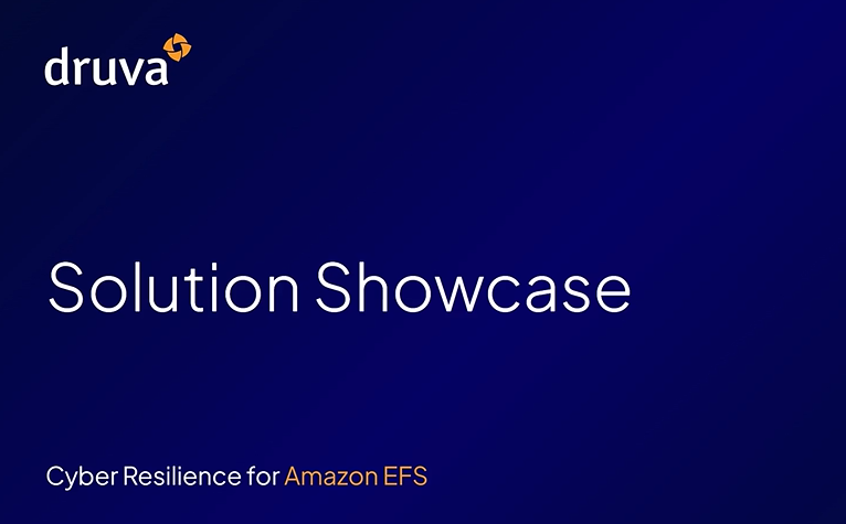 Solution Showcase: Amazon EFS