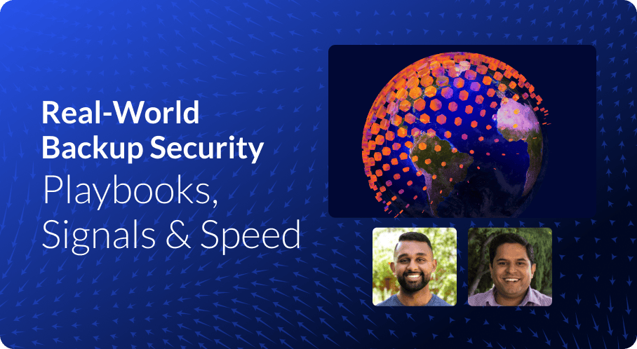 Real-World Backup Security: Playbooks, Signals & Speed