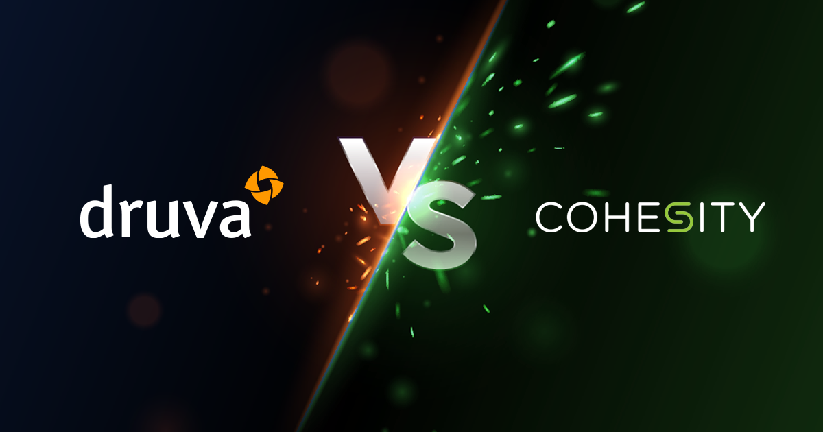Customers Agree: Druva Delivers More Than Cohesity
