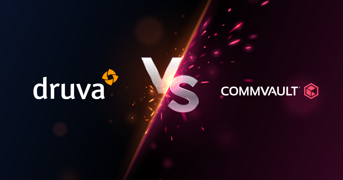 Customers Agree: Druva Delivers More Than Commvault