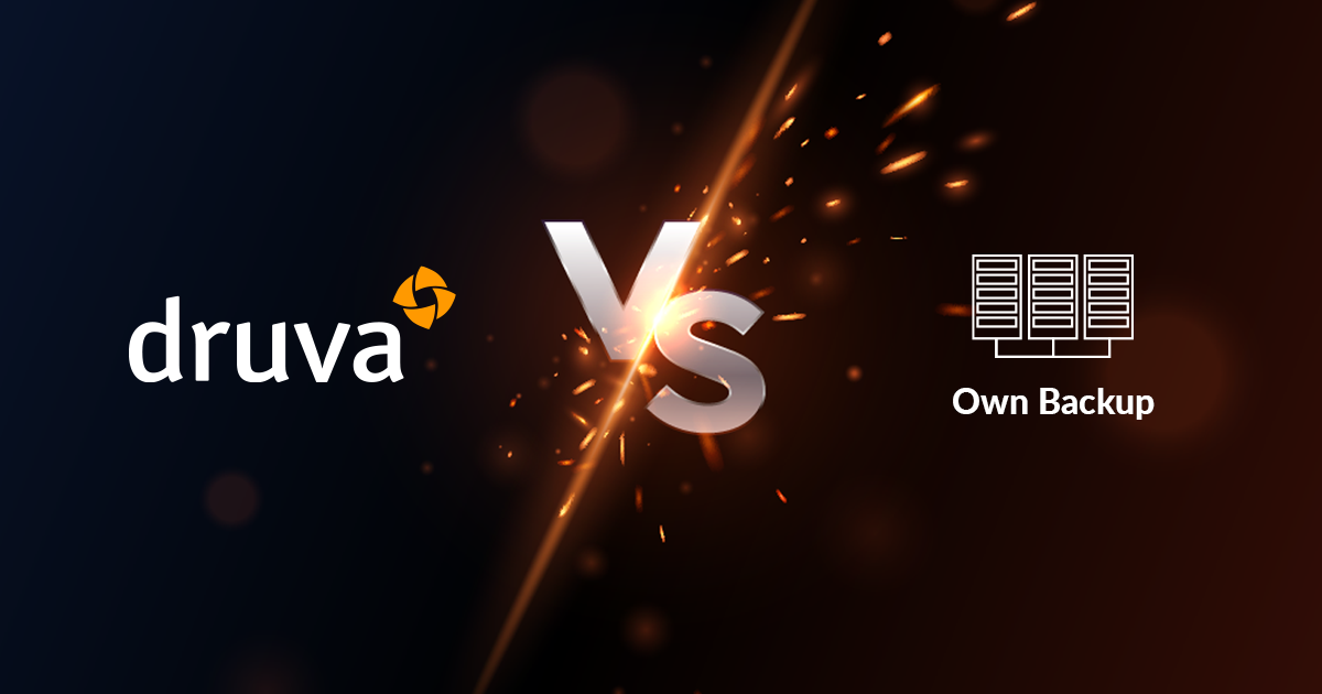 Customers Agree: Druva Delivers More Than Salesforce OwnBackup