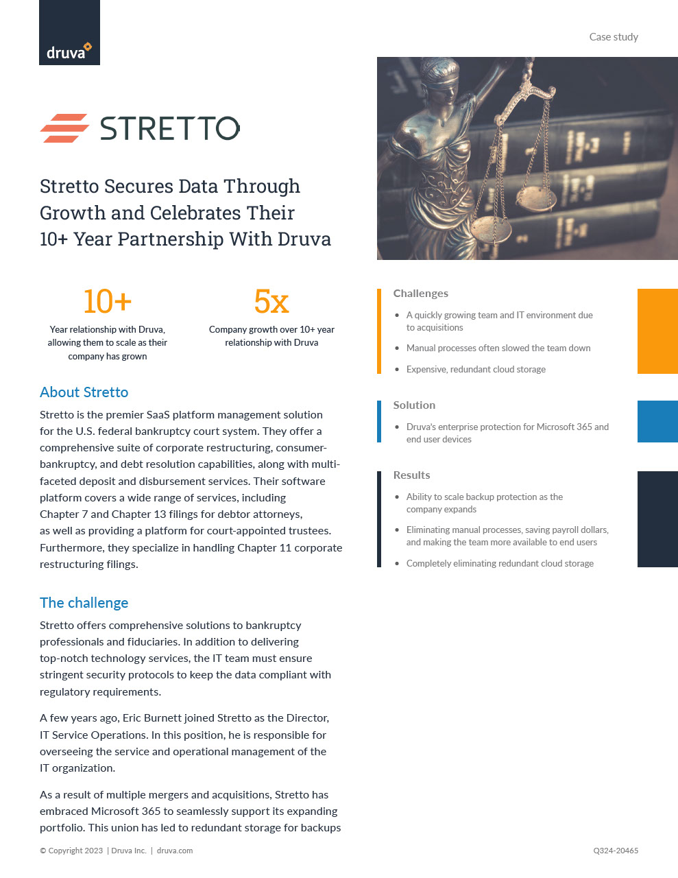 Stretto Secures Data Through Growth and Celebrates Their 10+ Year Partnership With Druva