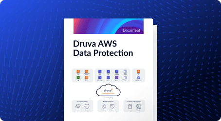 Druva for AWS: Cyber Resilience, Simplified