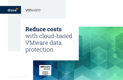 Reduce costs with cloud-based VMware data protection