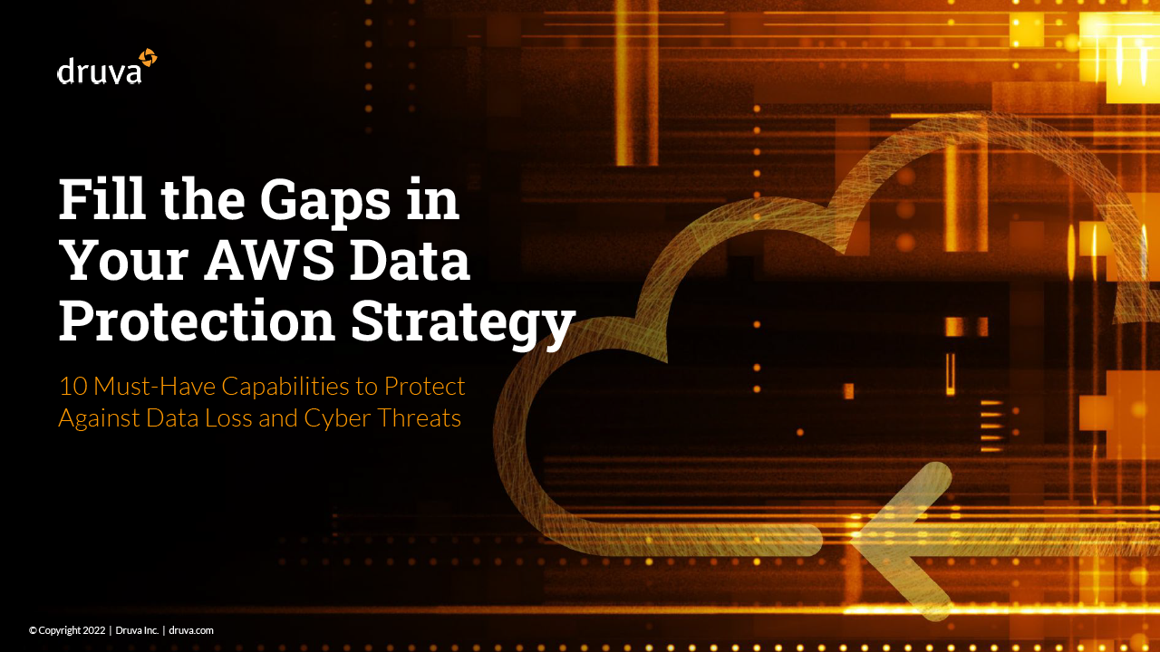 Fill the Gaps in Your AWS Data Protection Strategy