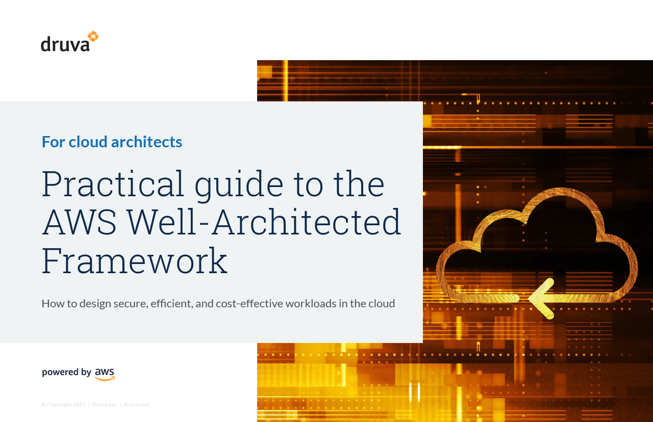 Practical guide to the AWS Well-Architected Framework