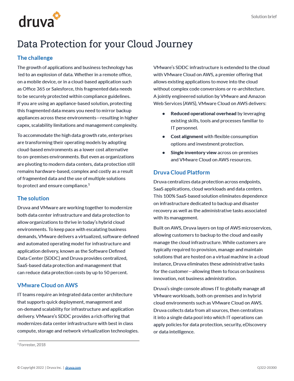 Data protection for your cloud journey