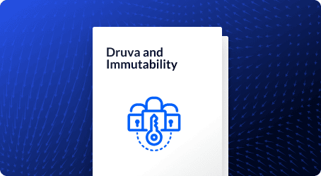 Druva and Immutability