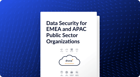 Data Security for EMEA and APAC Public Sector Organizations