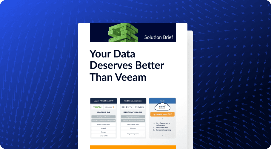 Your Data Deserves Better Than Veeam