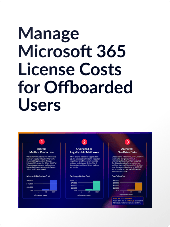 Manage Microsoft 365 License Costs for Offboarded Users