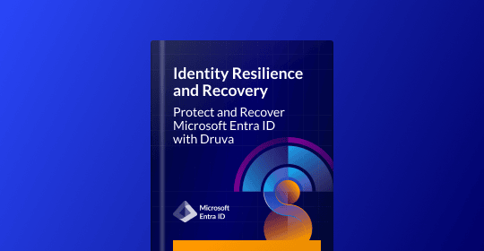 Protect and Recover Microsoft Entra ID with Druva