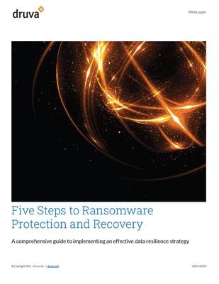 Five Steps to Ransomware Protection and Recovery