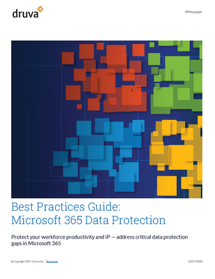 Best Practices Guide: Microsoft 365 Data Protection