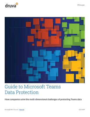 Guide to Microsoft Teams data protection