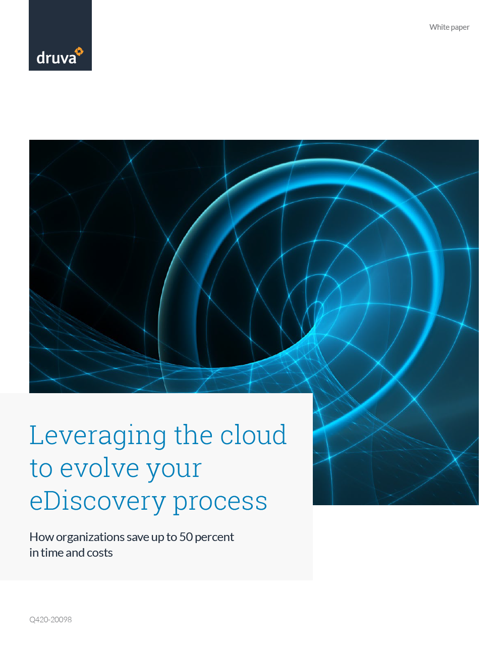Leveraging the cloud to evolve your eDiscovery process