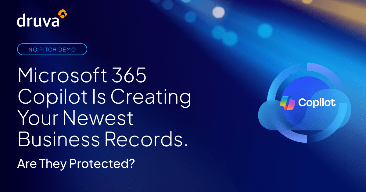 No Pitch Demo: Microsoft 365 Copilot Is Creating Your Newest Business Records.