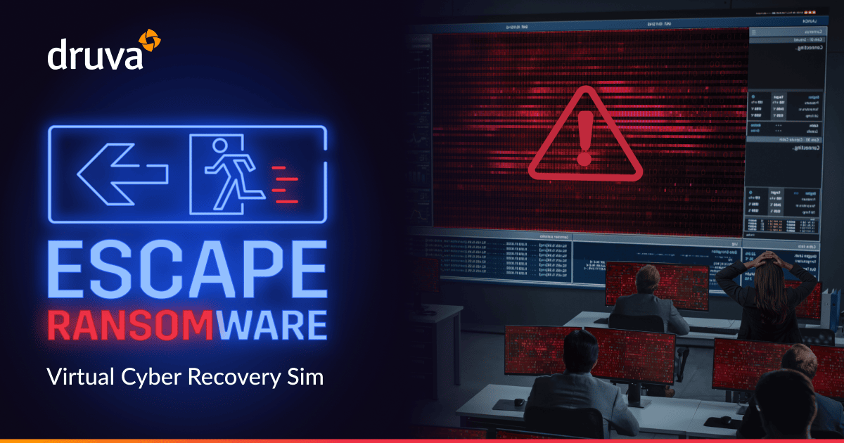 Escape Ransomware: Virtual Cyber Recovery Sim