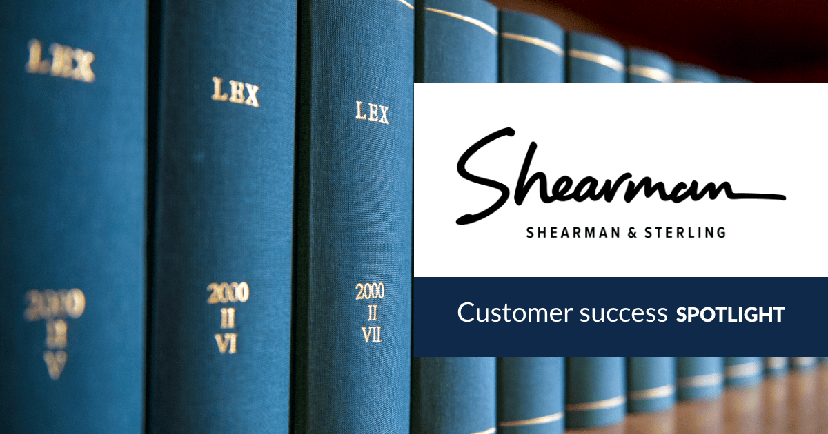Shearman & Sterling Transforms Backup and DR to Increase Security and