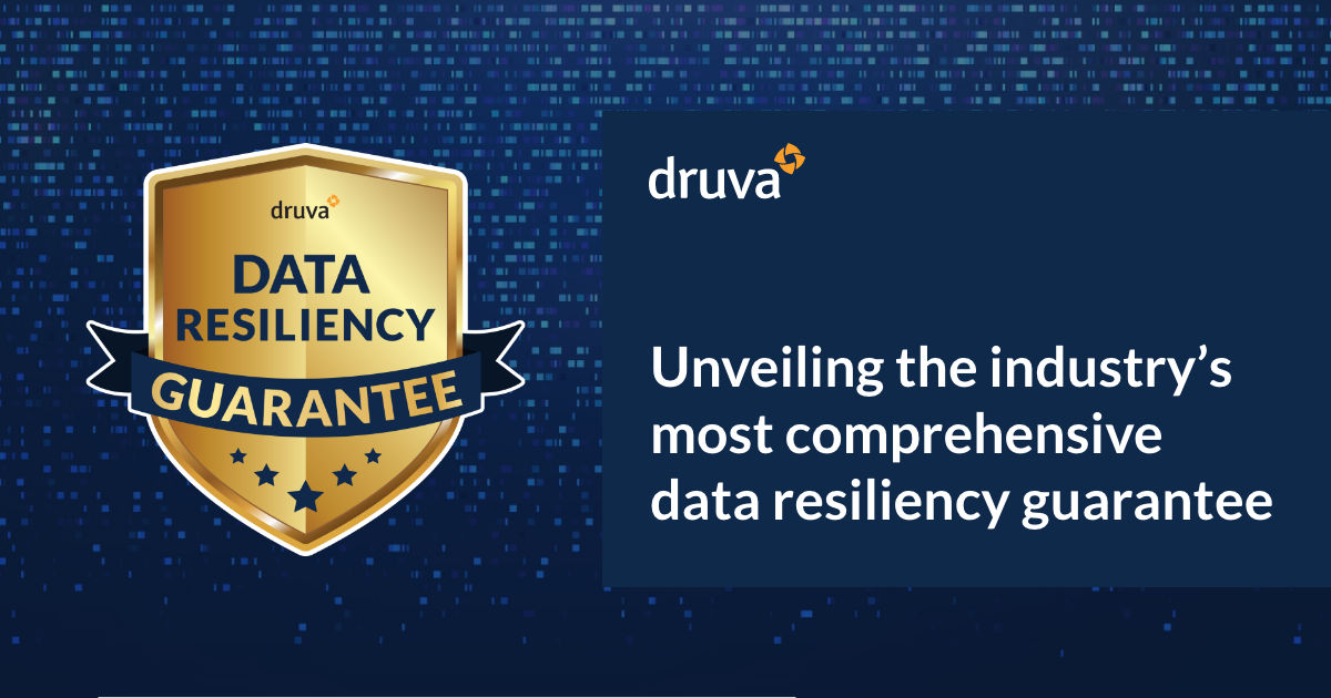 Druva Introduces the Data Resiliency Guarantee of up to 10 Million Druva